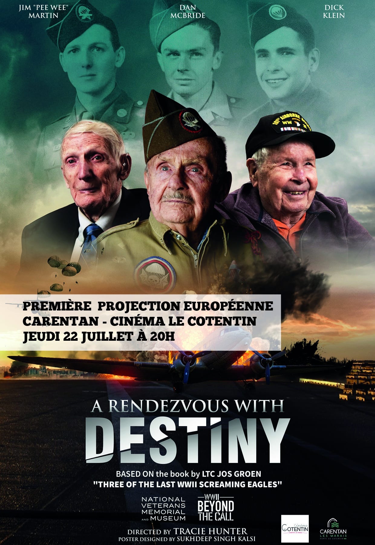 Image de A Rendezvous with Destiny - Projection - Jeudi 22 juillet à 20h - Cinéma le Cotentin de Carentan